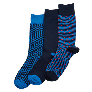 Paul Costelloe Living Men Formal Socks - Pack Of 3